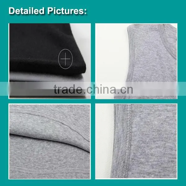 Custom stringer tank top for men clothes from garment factory