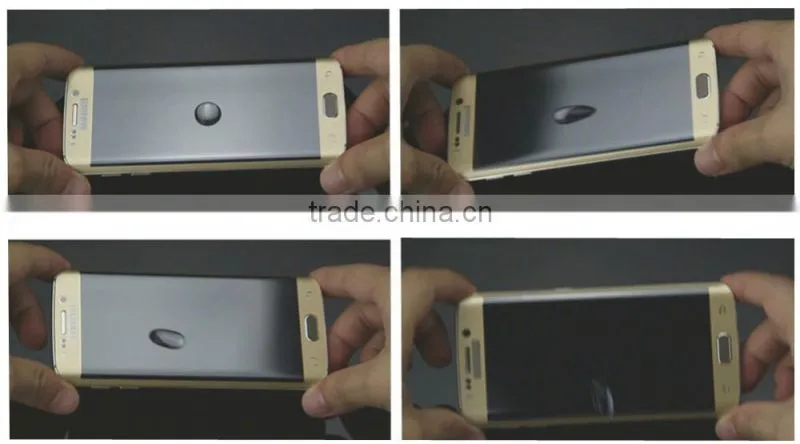 New Arrival ! ! ! -For Samsung S6 edge plus full size 3D tempered glass screen protector curved