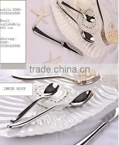 High class stainless steel 4pcs cutlery set made in china