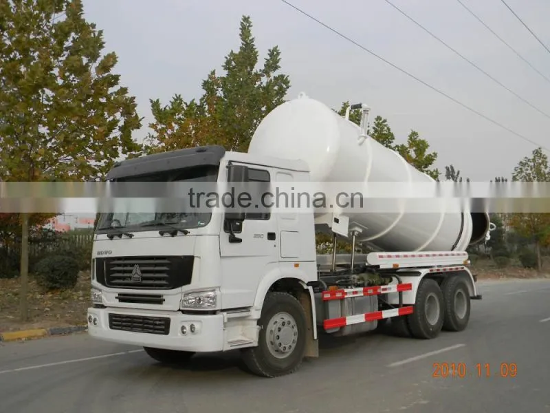 2015 yuanyi 16CBM Sewage Suction truck with free spare part