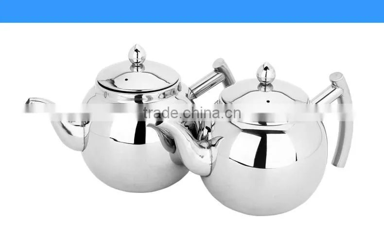 Stainless Steel Delicate Spout Coffee pot/ china tea pot infuser