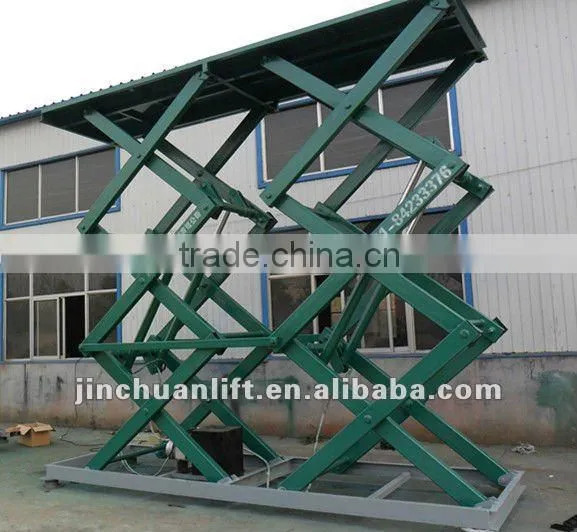 Customized promotional scissor car lift,stationary hydraulic scissor lift table