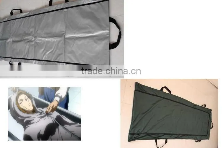 Disposable biodegradable mortury disposable dead medical body bag