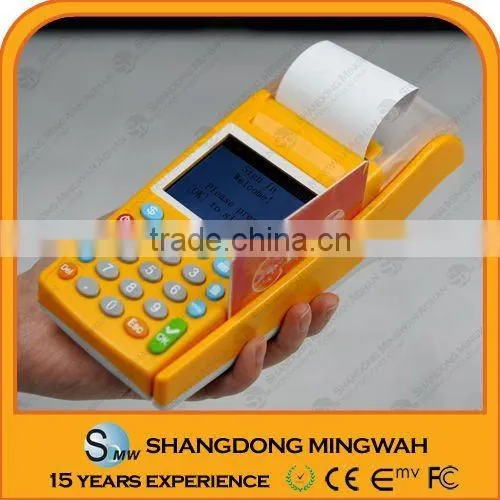 HF 13.56Mhz handheld terminals with GPRS,Fingerprint,GPS,Bluetooth based on Linux