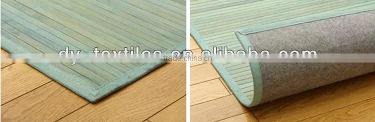 China made practical summer cool natural bamboo carpet rug