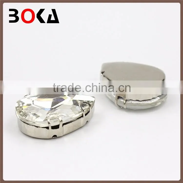 // Top Quality water drop shape crystal // for clothing rhinestones for art dresses //
