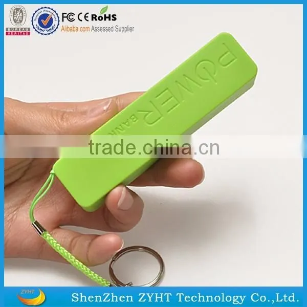 Hot diy portable power bank 2600mah lipstic power bank