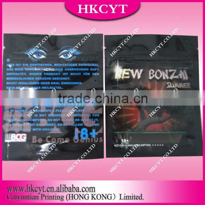 High Quality Aluminum Foil Packing Bags with Zip Lock