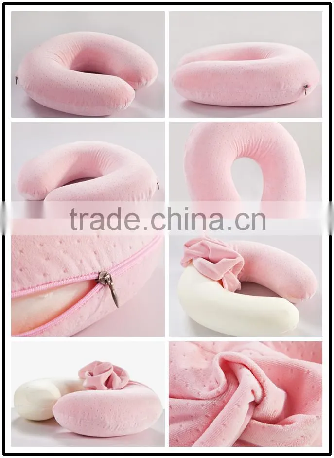 memory foam pillow u shaped pillow neck support