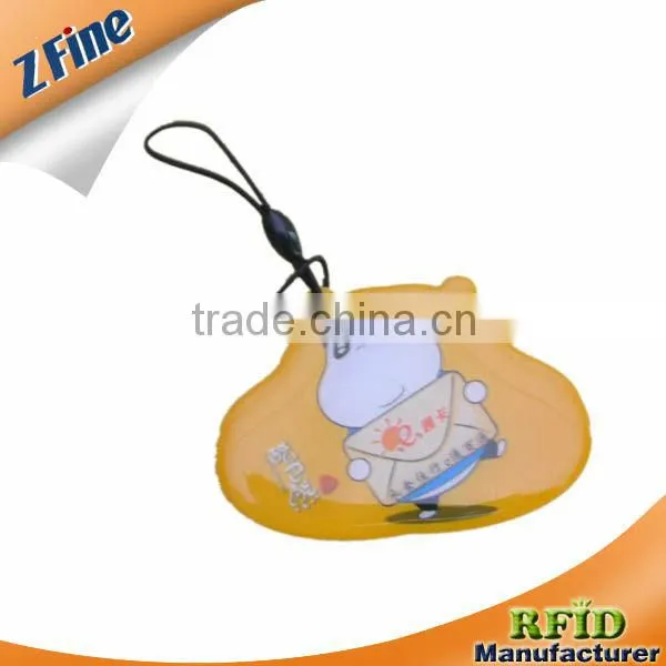 Drop Shaped Stone Pendant RFID exposy card for access control