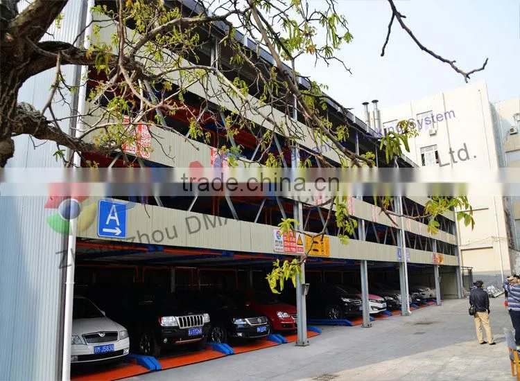 elevated manual car parking system