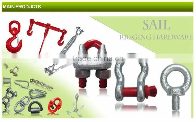 China supplier US type drop forged fist grip clips