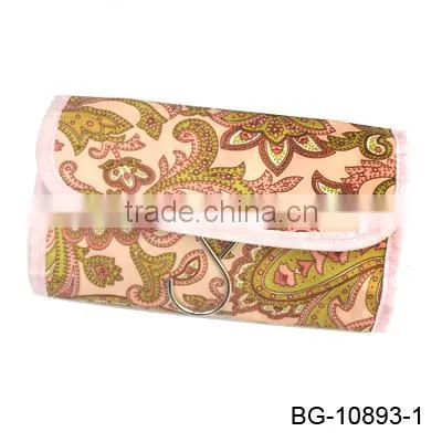 Hot Selling Fashion Polyester Ladies designer Cosmetic Bags