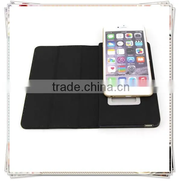 Newest battery leather phone case ,5.5 inch universal leather phone case with 2400mah built-in battery