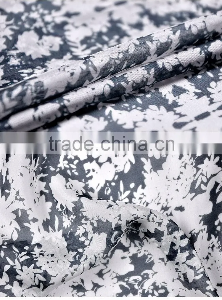 digital printing silk custom printed chiffon fabric