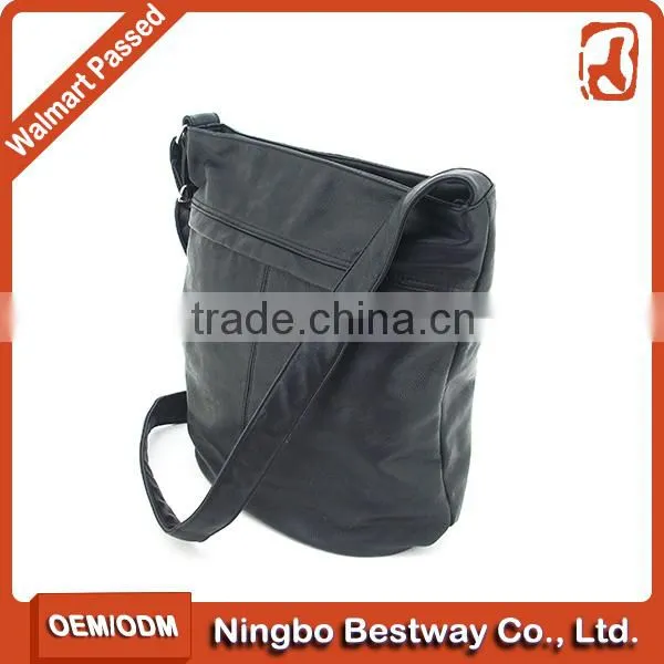 Pu leather designer men handbag, genuine leather bag men leather bag
