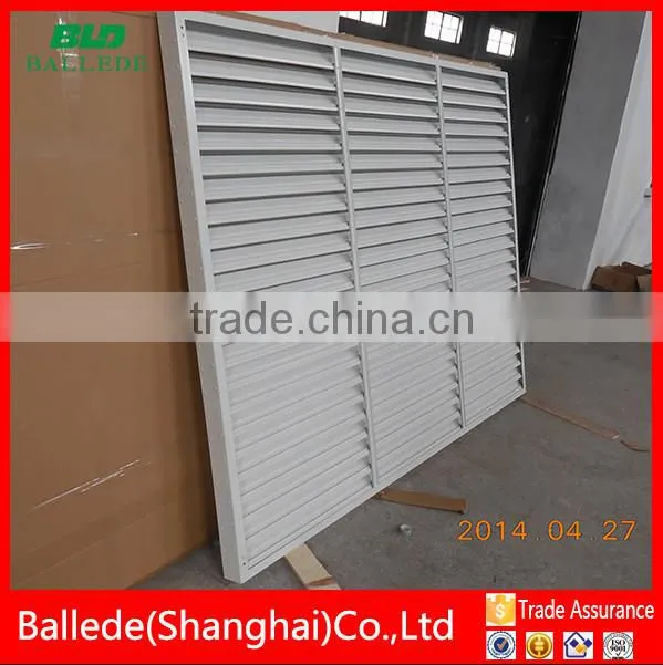 non standard customized design available louver fence