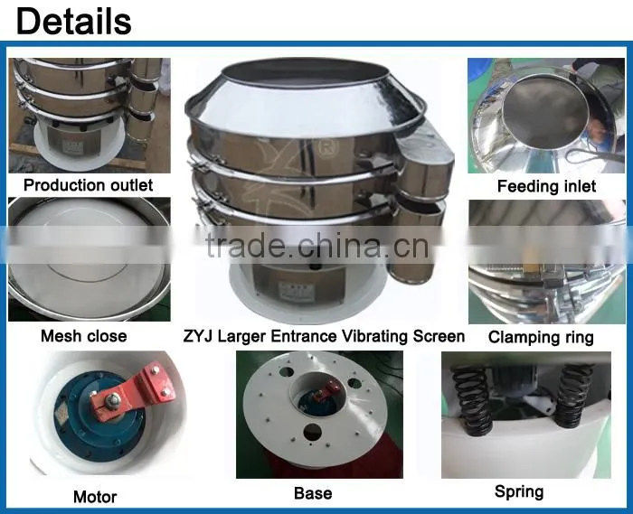 ZYJ hIgh efficiency wet screening machine manufacturer with CE & ISO
