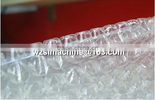 Plastic bubble film making machine