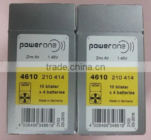 digital Hearing aid battery hottest selling power one germany brand
