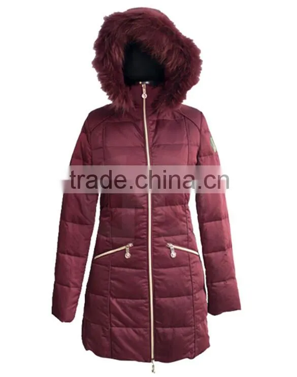 Lady's hot sale down jacket