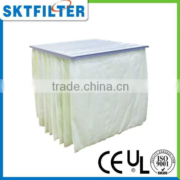 plastic frame nonwoven PP bag filter