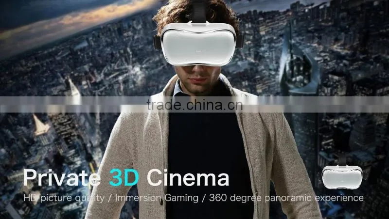 2016 Factory Wholesale 3D vr glasses VR Box 2.0 Virtual Reality Glasses & Bluetooth glasses