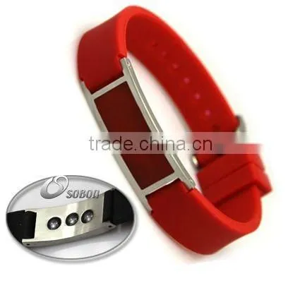 stainless steel fashion balance bracelet with magnetic