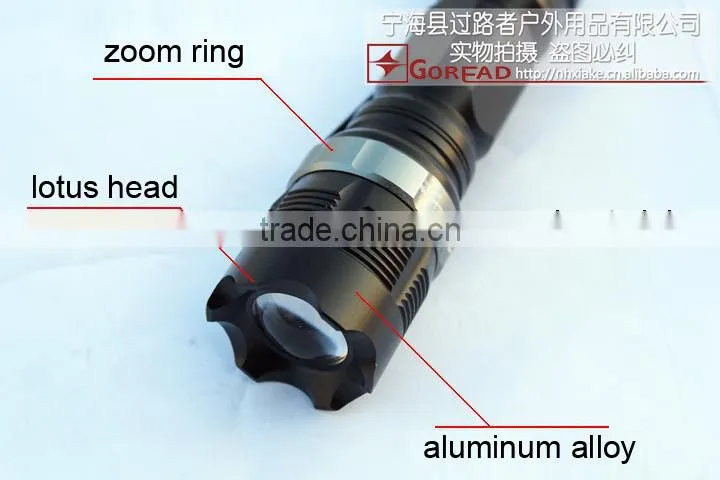 GOREAD C27 mini focusabe Q5 flashlight 3W power LED