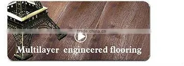 Formaldehyde E1 grade SCS Certified Luxury wood floor engineered