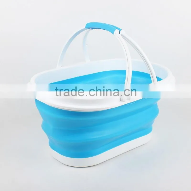 Wholesale food grade plastic Collapsible Basket