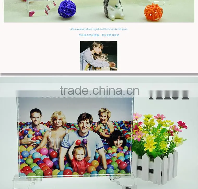 High quality cheap price sublimation crystal photo frame BSJ-28