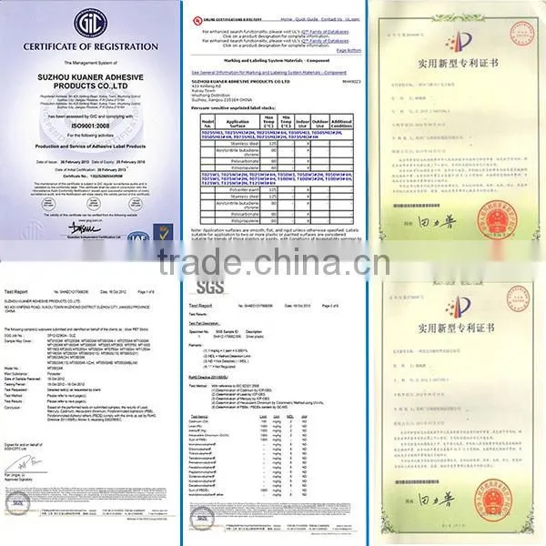 battery label 50mic Polyester shrink labels