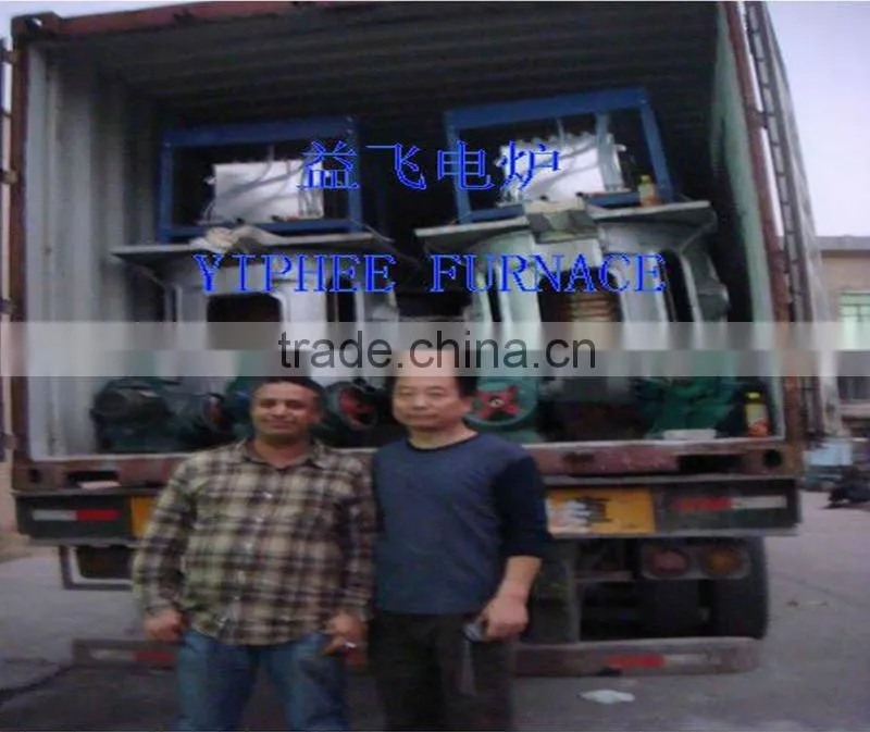 Small Elevator Type Induction Melting Furnace for 50kg