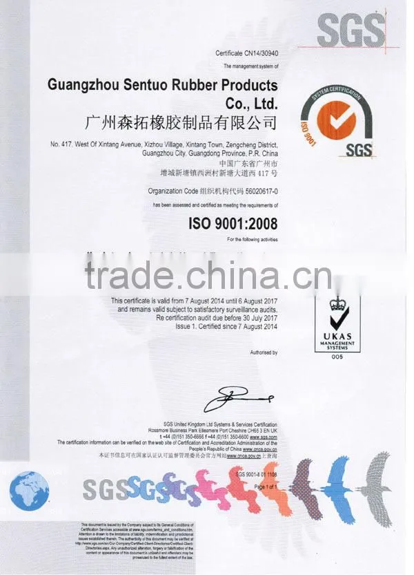 PVC/silicone material glass table suction cups with screw
