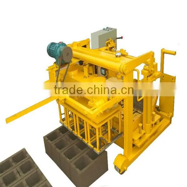 QT40-3 Small manual cement blocks making machine in Srilanka