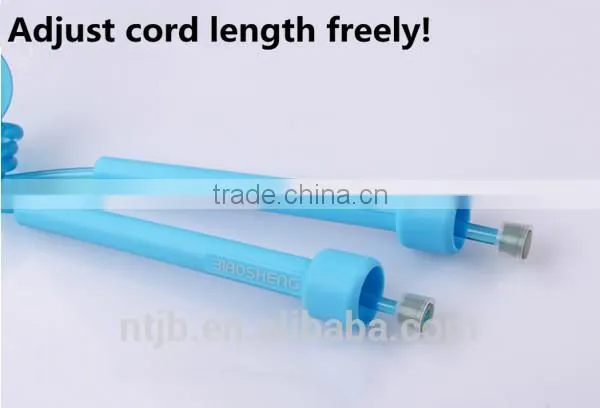 Top Quality Colorful Speed Bearing Aerobic Exercise Jump Rope With Long Handle