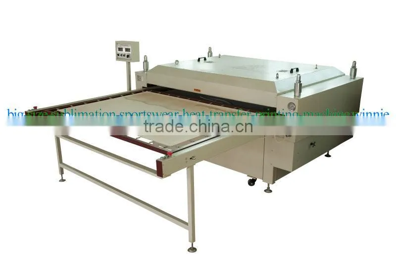 Hydraulic Automatic Double-Station Heat Transfer Press Machine for swimsuit