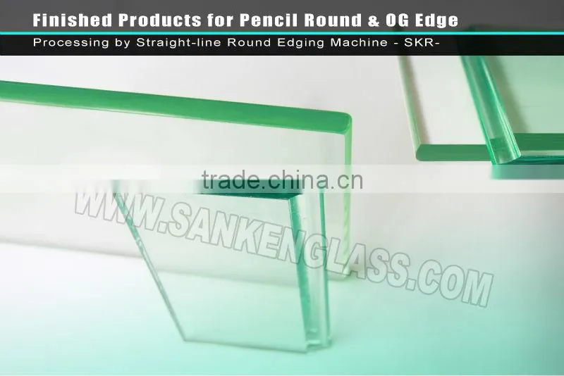 Round Edging Machine Glass Edging Machine With Polishing