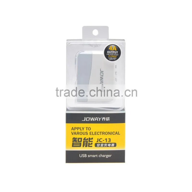 4 port usb travel charger for mobile phone