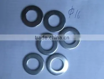 China mainland factory Plain lock washers DIN125 in Hebei Yongnian Fastener