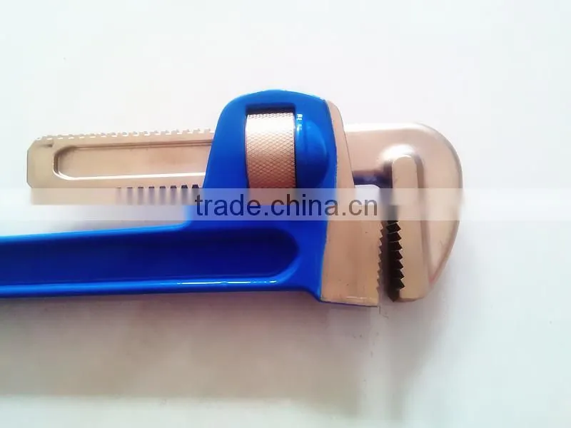 anti-spark hand tools aluminum bronze pipe wrench