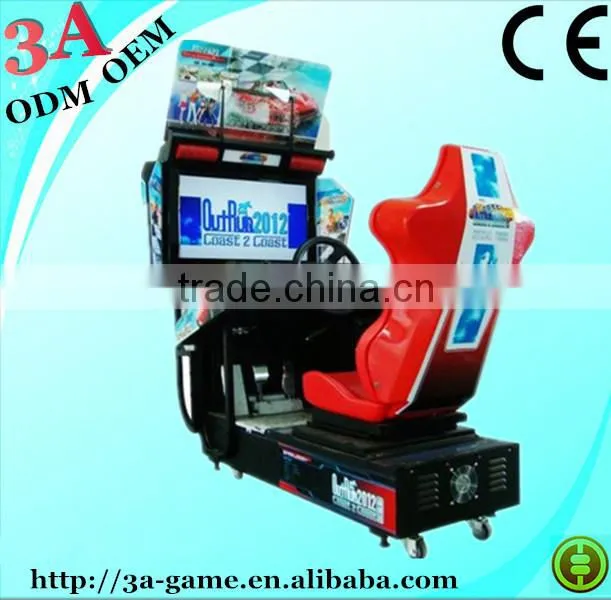 Outrun 2012 Coin Operated Simulator Driving Motorcycle Car Racing Arcade Video Game Machine