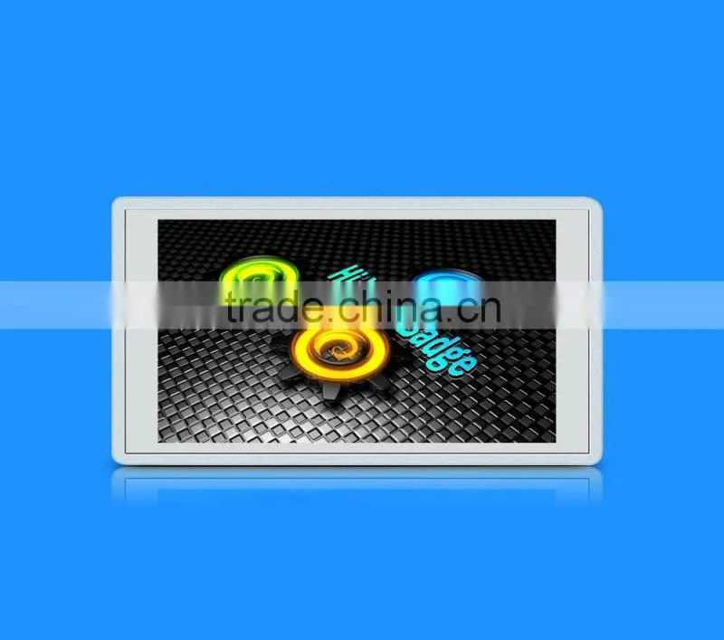3" Video Badge Product Advertising Player TFT LCD LCM Anti Scratch Screen 8-10hrs Display 4GB Memory