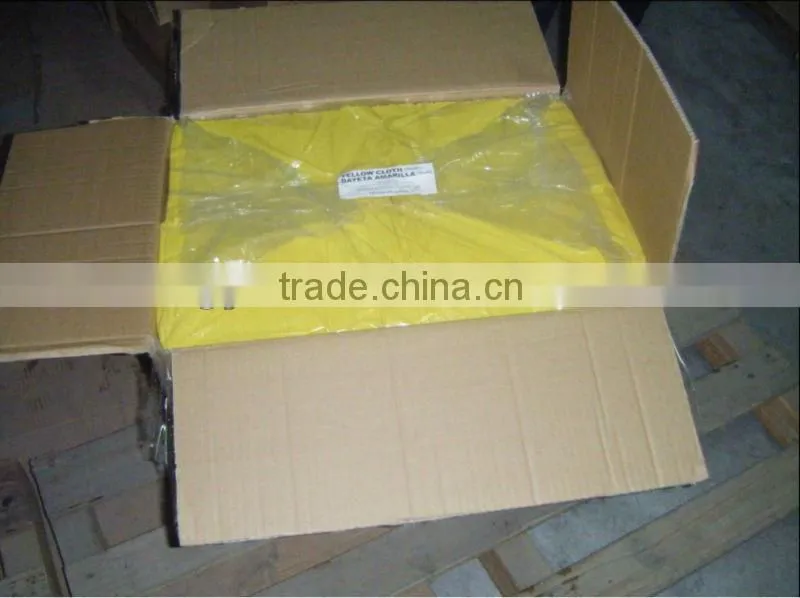 Needle punched nonwoven all purpose cleaning cloth
