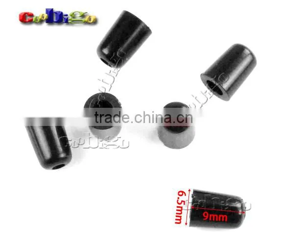 5/64"(2mm) Hole Mini Plastic Bell Stopper Cord Ends For Apparel Sportwear Rope Accessories #FLS193-B