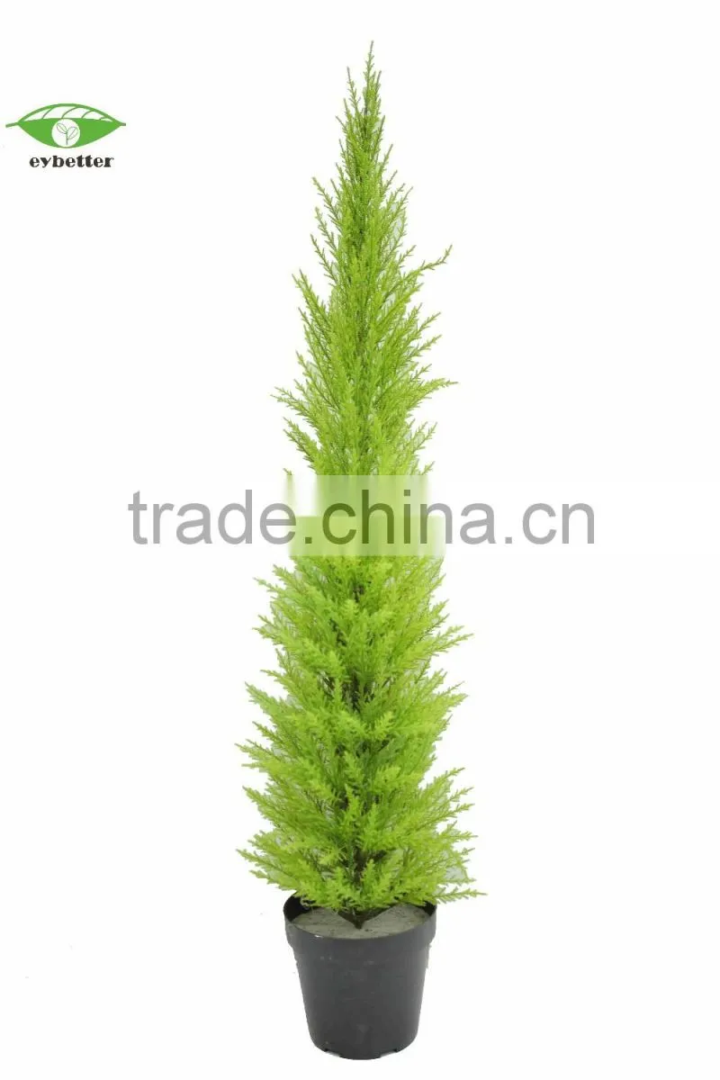artificial plants tower tree topiary tree for Christmas show case