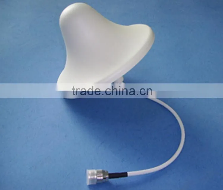 800MHz-2500MHz 5dB N-male Indoor Ceiling Dome Omni-directional Antenna For Cell Phone Mobile Signal Repeater Booster