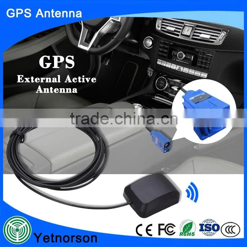 Manufactory supply 3-5v 28dBi outdoor active gps external antenna for car navigation