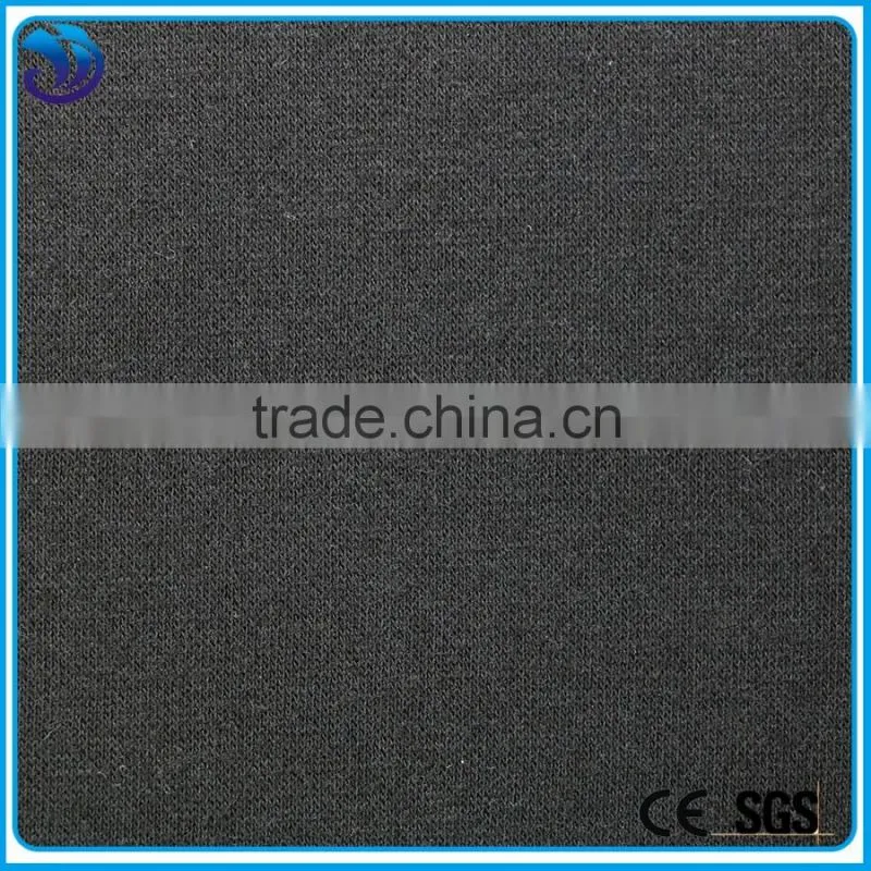 polyester cotton knit brushed fabric for garment's